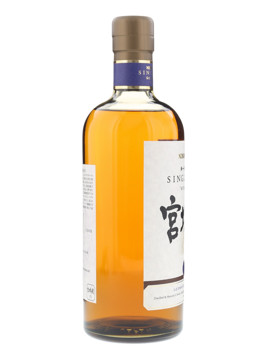 宮城峡 10年 単一蒸留所ラベル シングルモルト 700ml / 45% - 歌舞伎