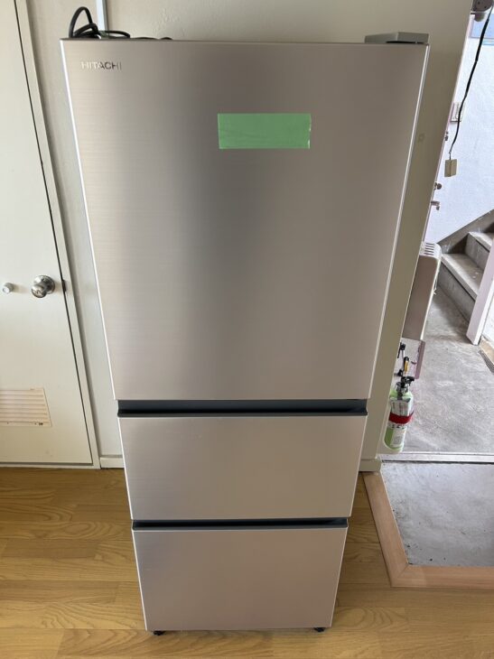 HITACHI 3ドア冷蔵庫 R-V38KV 2020年製375L