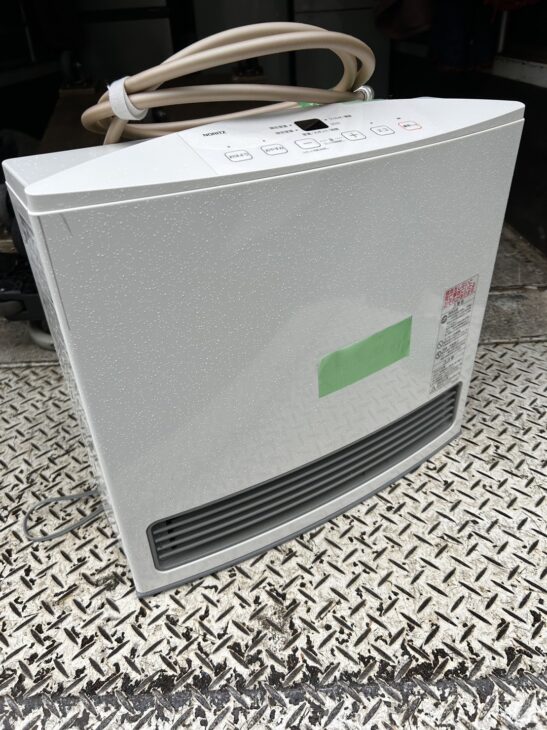 ノーリツ 都市ガスファンヒーター GFH-4005S-W5 2019年製【店頭ご来店