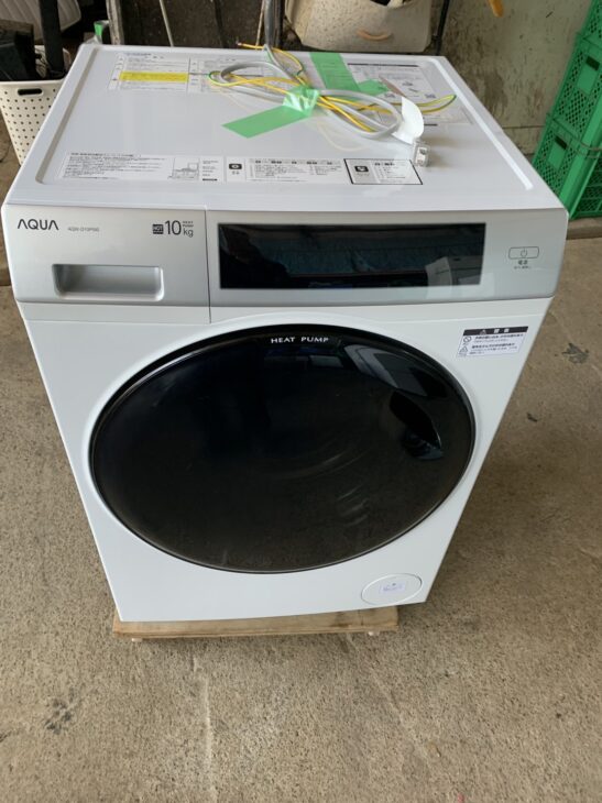美品‼️ AQUA ドラム式洗濯乾燥機 まっ直ぐドラム AQW-D10P 10kg