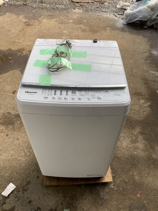 Hisense ハイセンス 2021年製 洗濯機 HW-G55B-W
