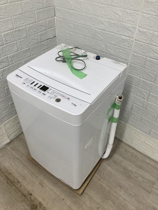 Hisense ハイセンス HW-T55D 2020年製 5.5kg 洗濯機