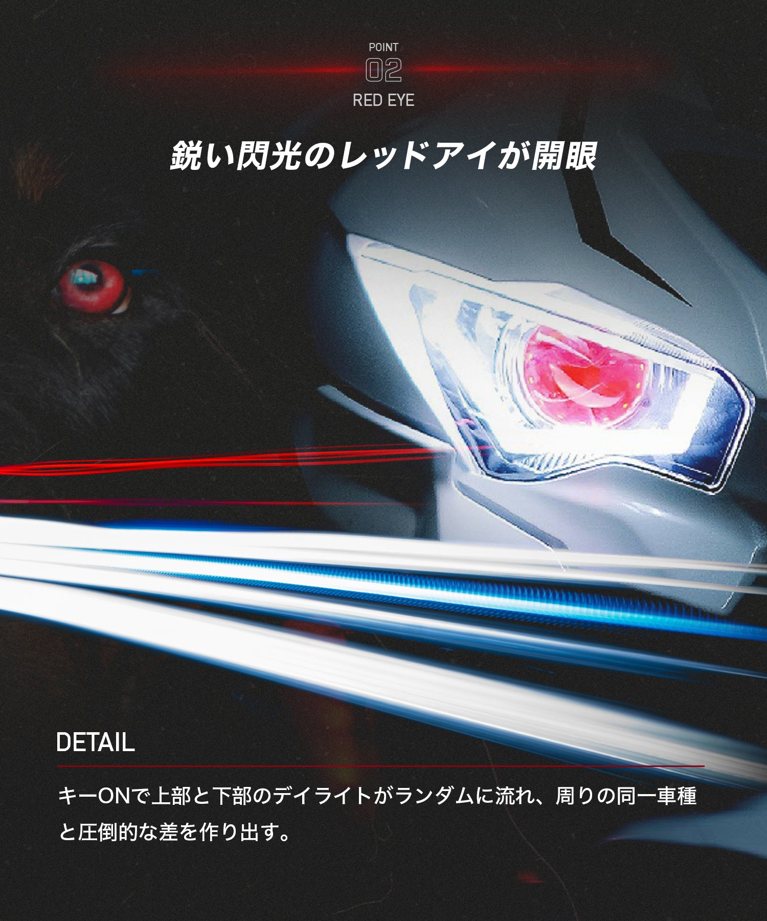 Cyber LED KAWASAKI Ninja ZX-25R カスタムヘッドライト /Ninja250