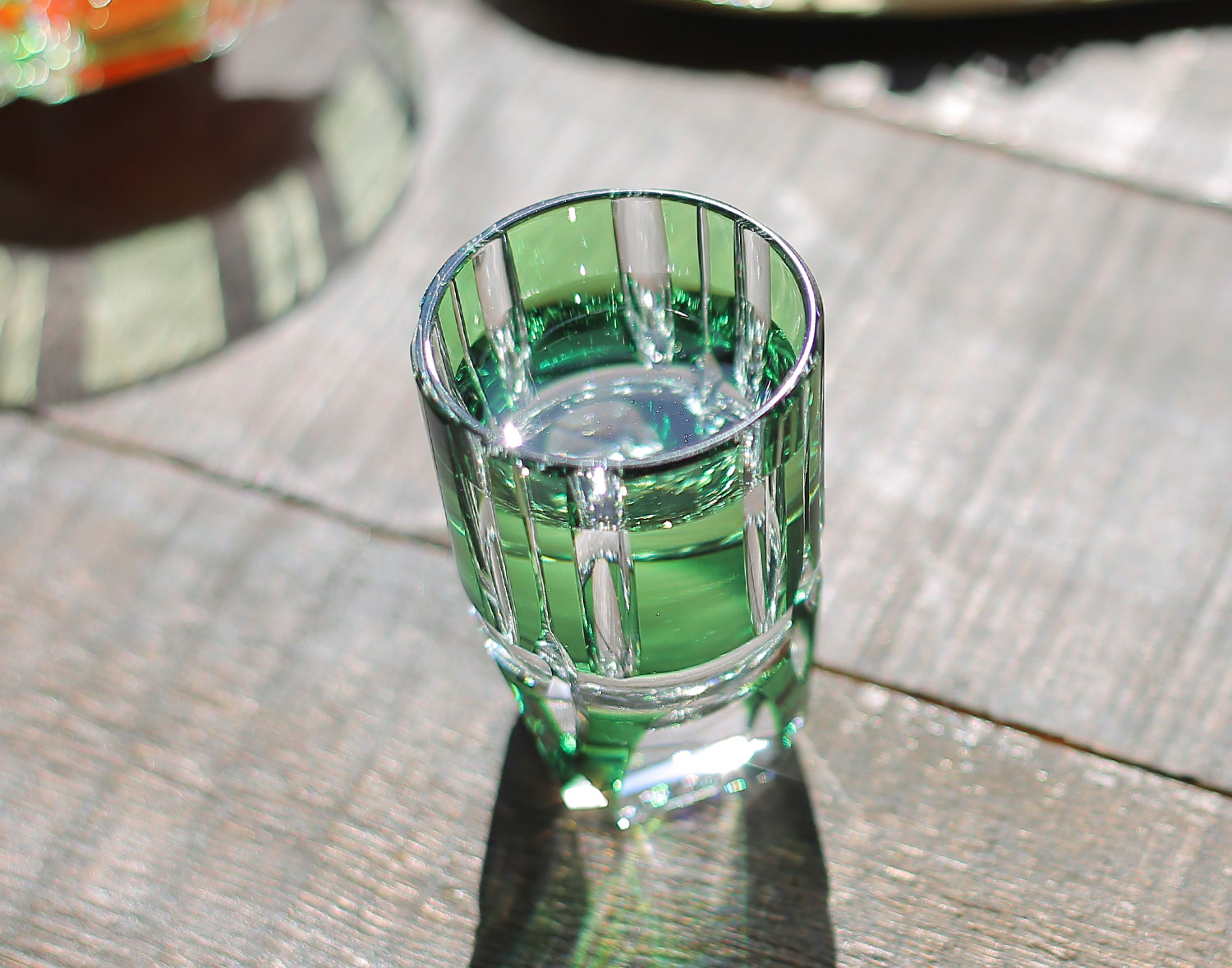 江戸切子 酒器揃＜竹の膳＞ | カガミクリスタル