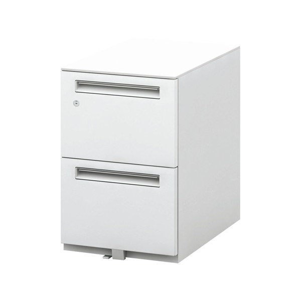 2774-2 UCHIDA スチールワゴン サイドワゴン デスクワゴン 鍵あり 2774