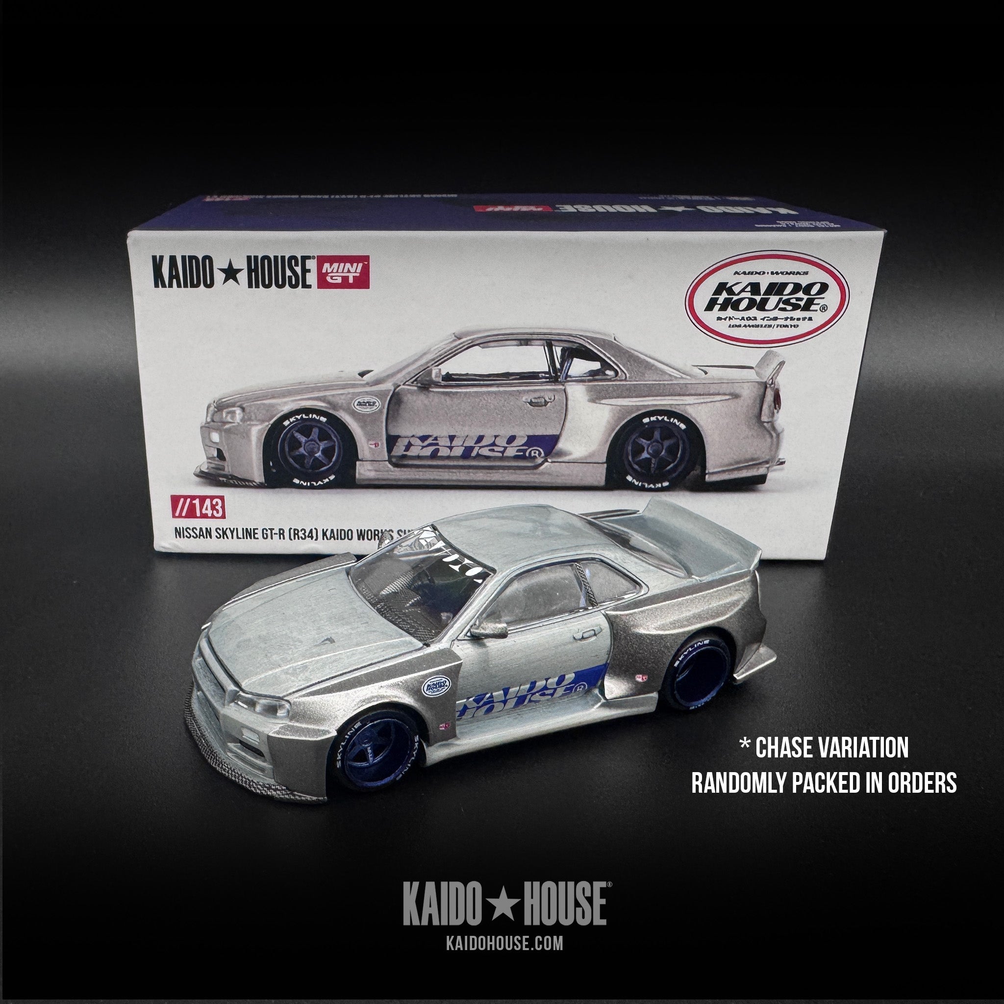 Kaido GT Nissan Skyline GT-R (R34) Kaido Works™ SHINJUKU V1