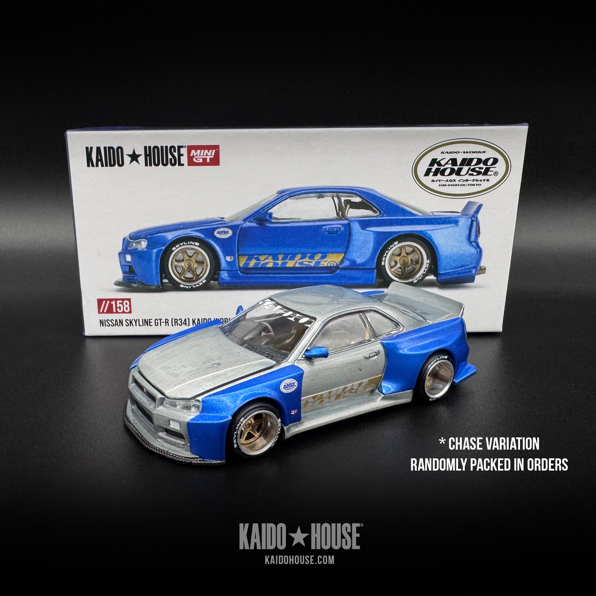 Kaido GT Skyline GT-R (R34) Kaido Works® Shinjuku V2 – KAIDO HOUSE LLC