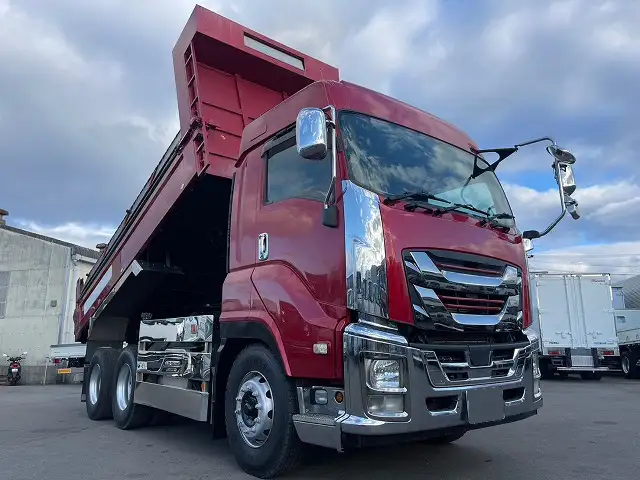 トラックコレクション イズズギガハイルーフ自作エアロ付き はたらく