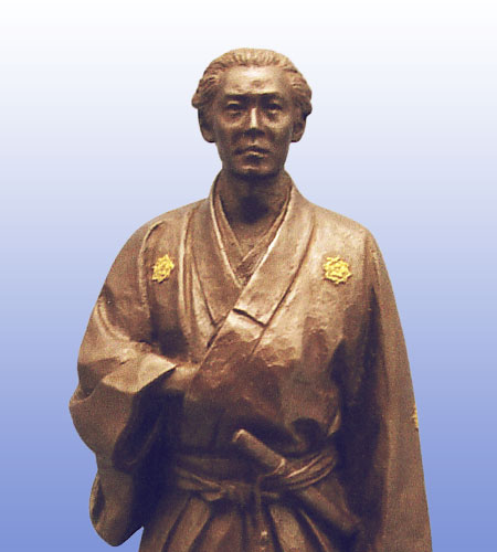 坂本龍馬 ブロンズ像 （喜多敏勝） 送料無料 商品詳細 掛け軸の販売