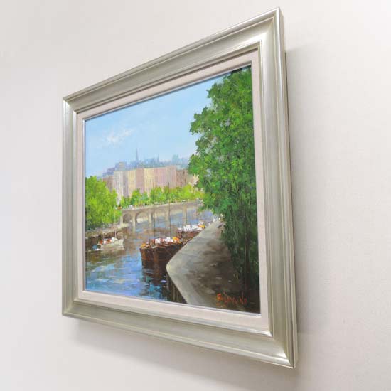 サイン入り 在銘 油彩画 【オビドス礼拝堂】建物風景 インテリア 美術