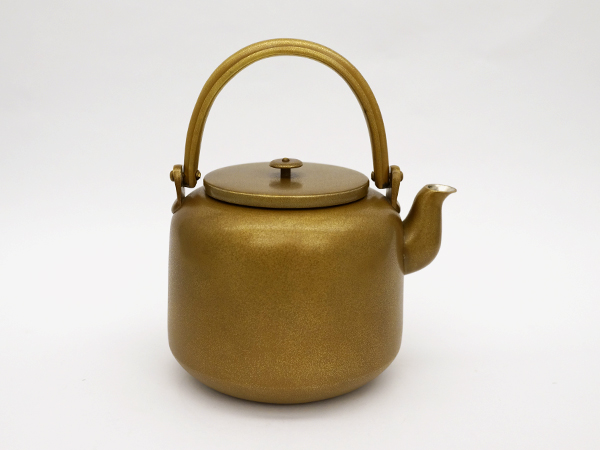 S602 釜鐶 『鉄 石目鐶』『釜師 吉羽興兵衛作』 共箱 茶道具 S602