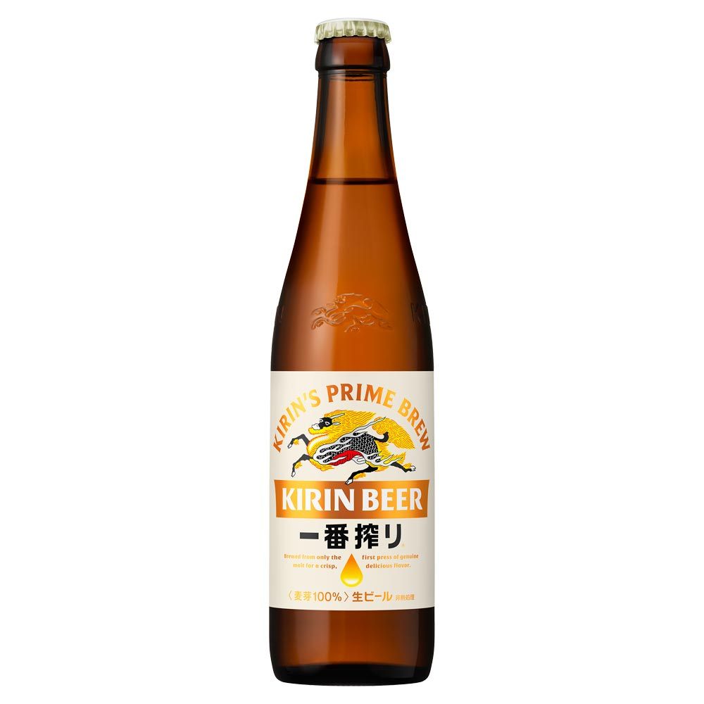 キリン 一番搾り 小瓶 334ml※店舗からのお届け限定｜格安・安いお酒の