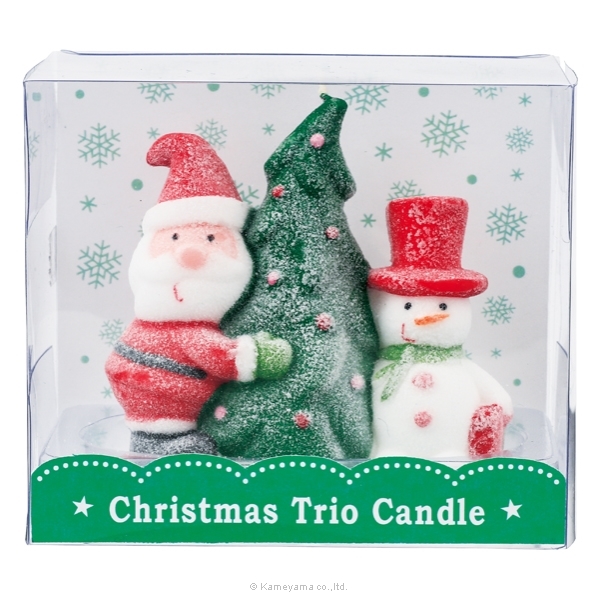 クリスマストリオキャンドル ツリー｜カメヤマローソク直営販売店
