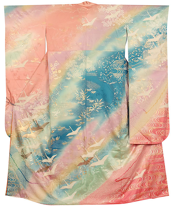 フランソワーズ・モレシャン監修・正絹振袖着物の写真