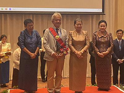 希少】カンボジア陸軍 将校用 略綬 8連 リボンラック ／ ミリタリー