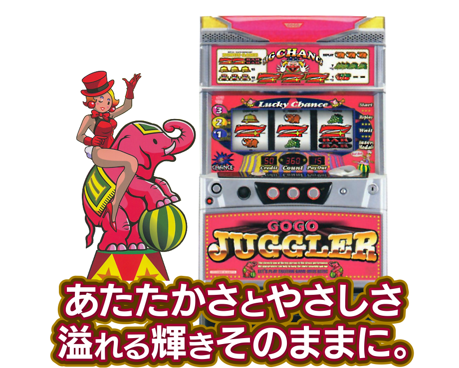 ゴーゴージャグラー2／北電子スロットの情報サイト／キタック西日本販売