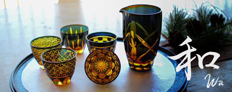 和 -Wa-,〈和-Wa-〉酒器,盃・ぐいのみ | 北一硝子 まごころお届け便