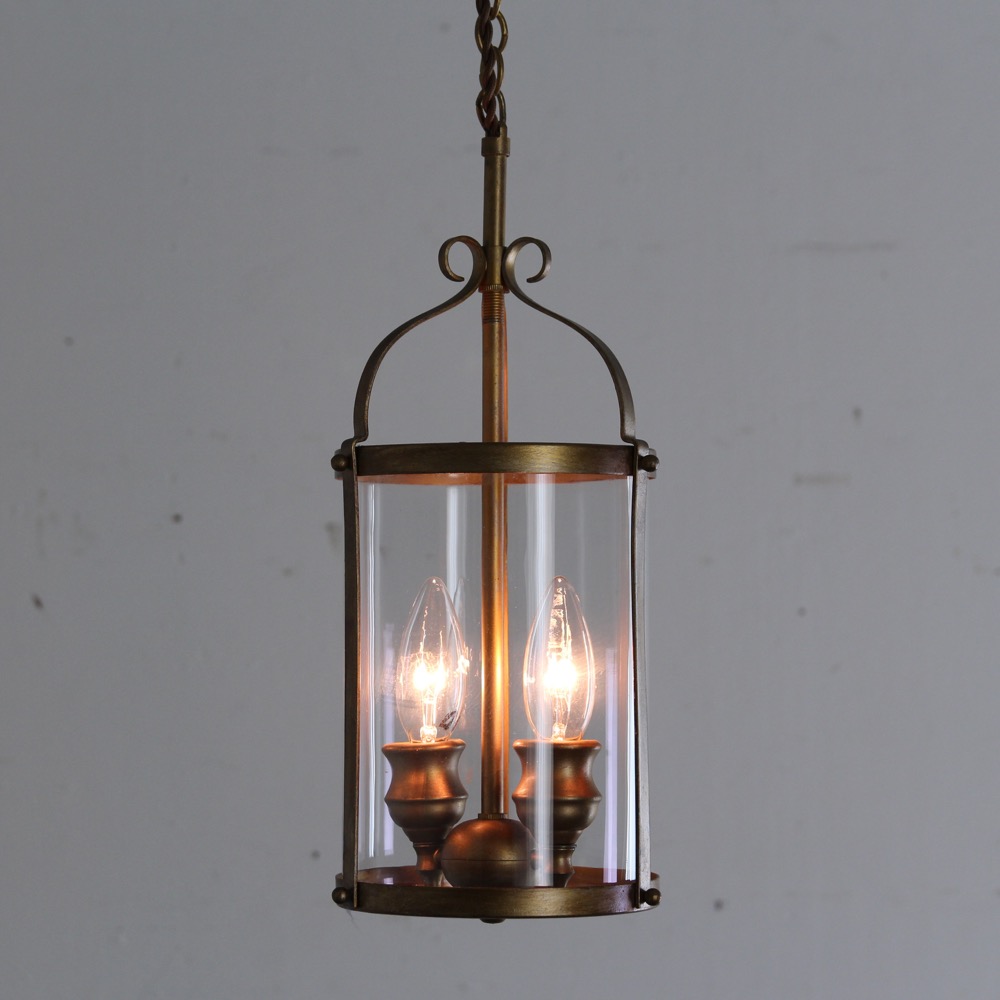 フランス ヴィンテージ 2灯式ランタン型ペンダントランプ | キヤ