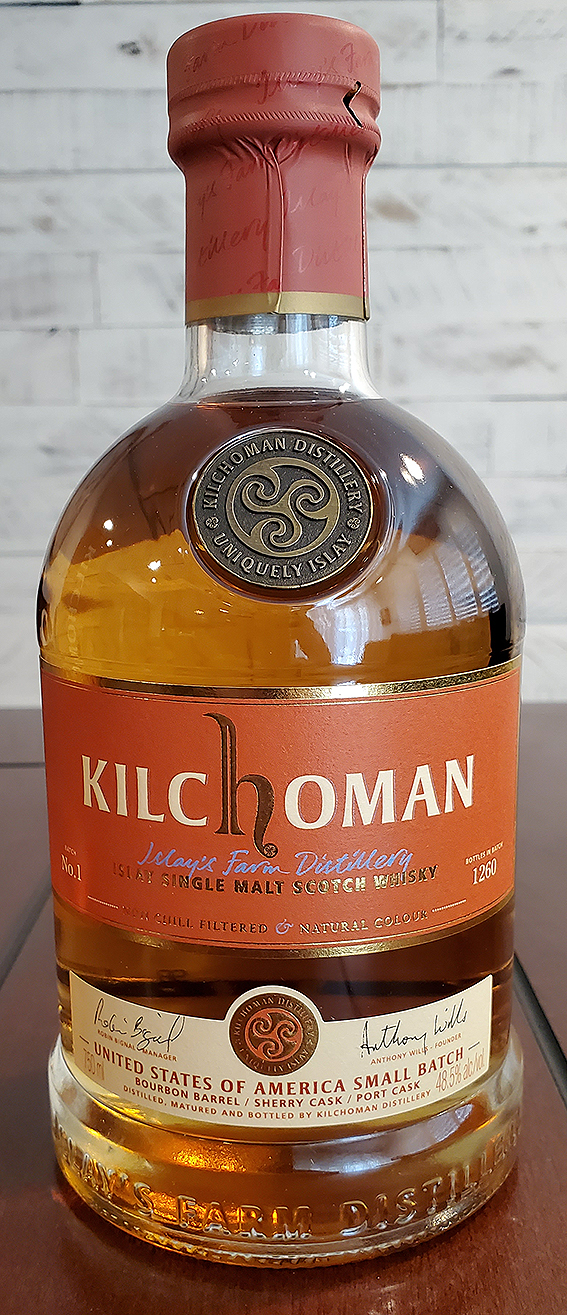 Kilchoman USA Small Batch No. 1 – kilchomania.com