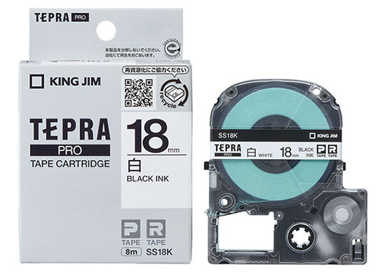 テプラ」PRO テープカートリッジ | 「テプラ」 | ファイルとテプラの