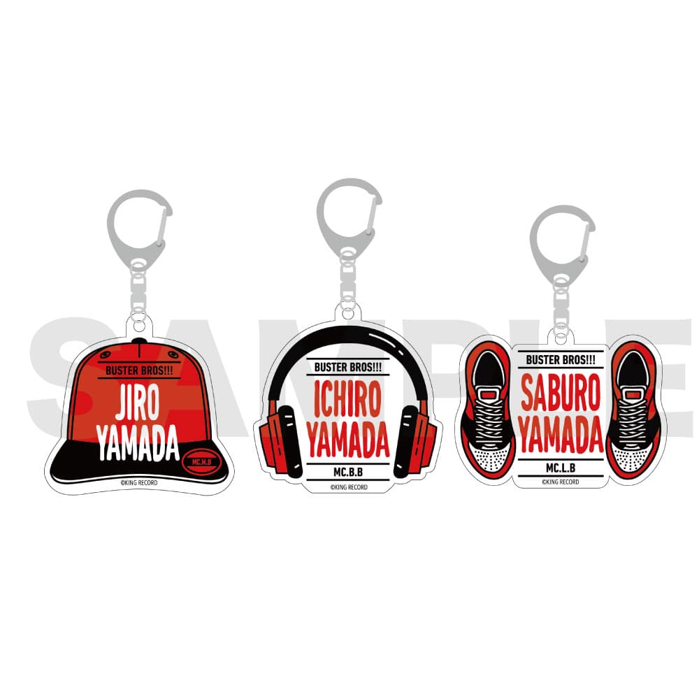 アクリルキーホルダー(キャラクターロゴ) 山田 一郎 Buster Bros