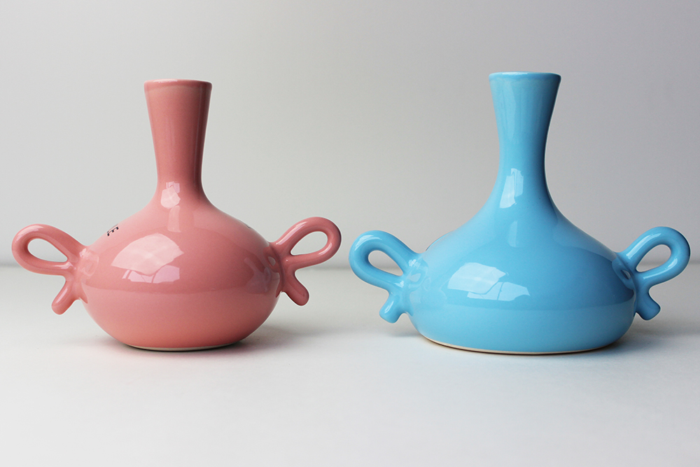 キャラクターオブジェ・壺 – 錦松竹 陶器OEM