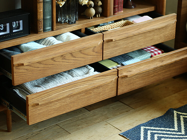 キャビネット weeca（ウィーカ） ブラウンタイプ｜北欧・ヴィンテージ