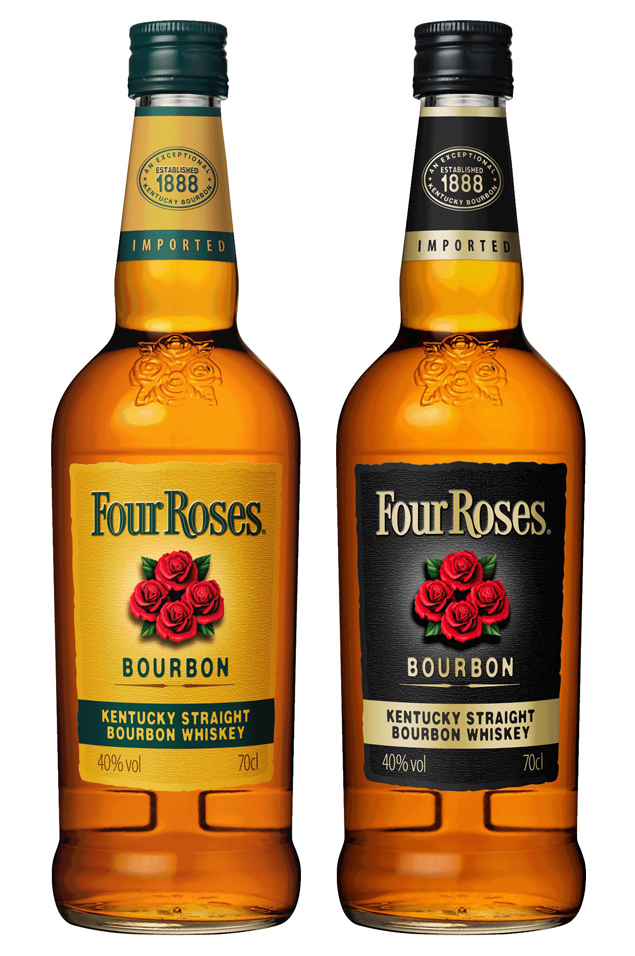 FOUR ROSES フォアローゼス ブラックラベル 旧ラベル 700mI