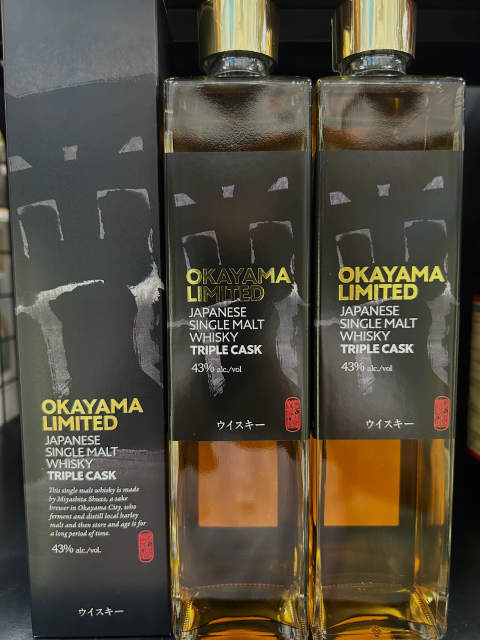 シングルカスクウイスキー岡山 2023 MIZUNARA CASK 宮下酒造 岡山