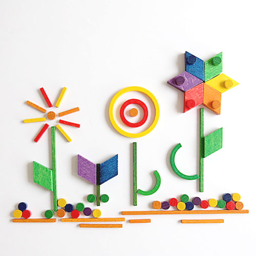 SINA ジーナ社 ジーナスティック：棒を使って模様をつくります | krtek