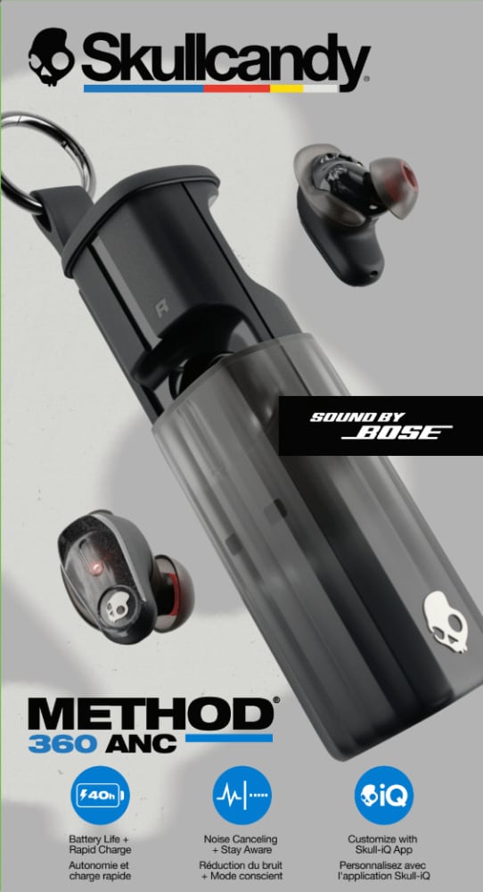 Skullcandy® Method 360 ANC Earbuds - Black, 1 pair - Smith's Food