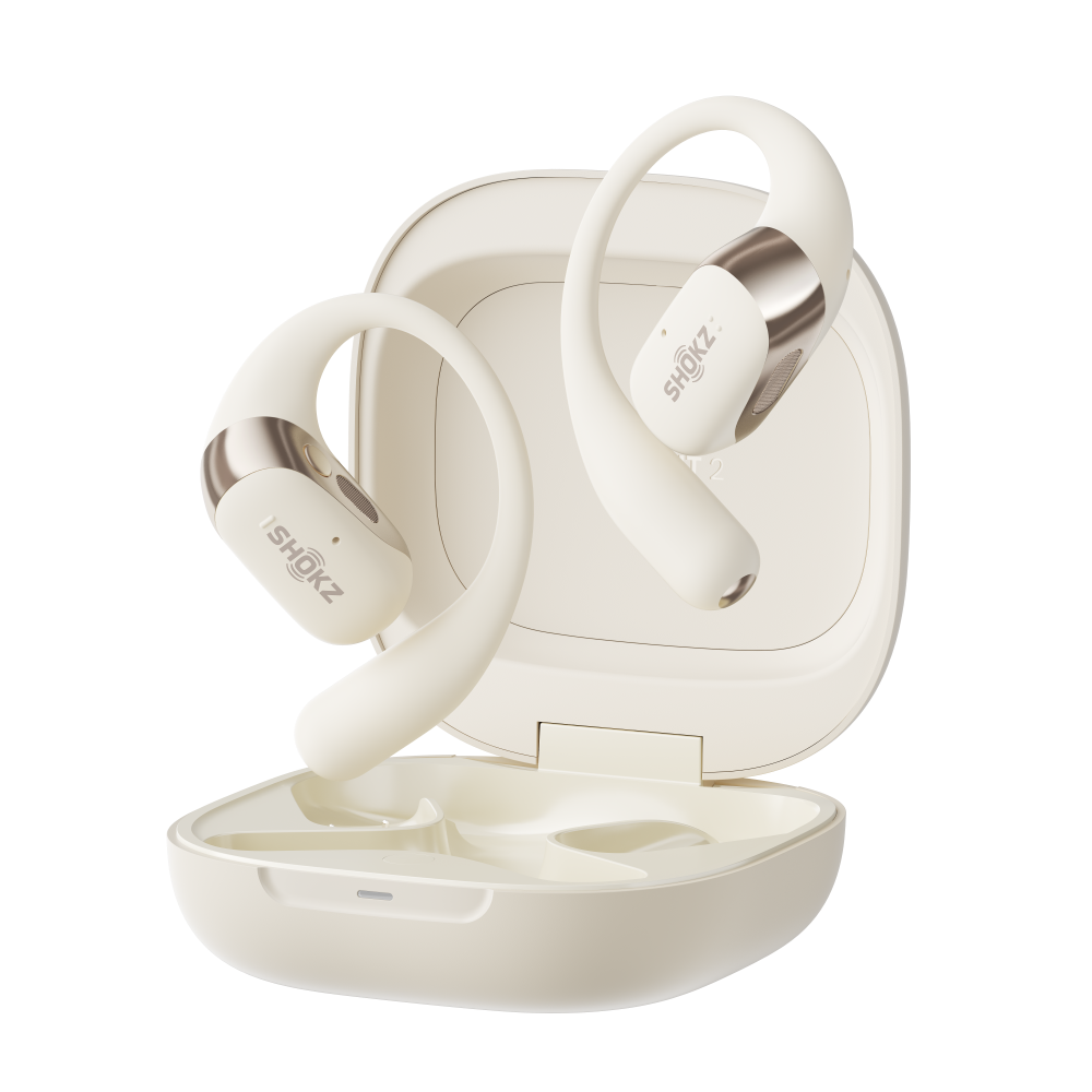 Shokz OpenFit 2 - Beige, 1 ct - Smith's Food and Drug