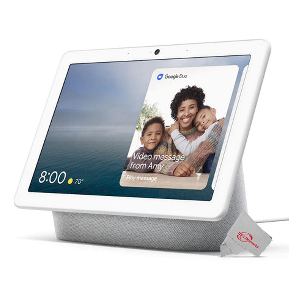 Google Nest Hub Max - Chalk, 10 in - Fred Meyer