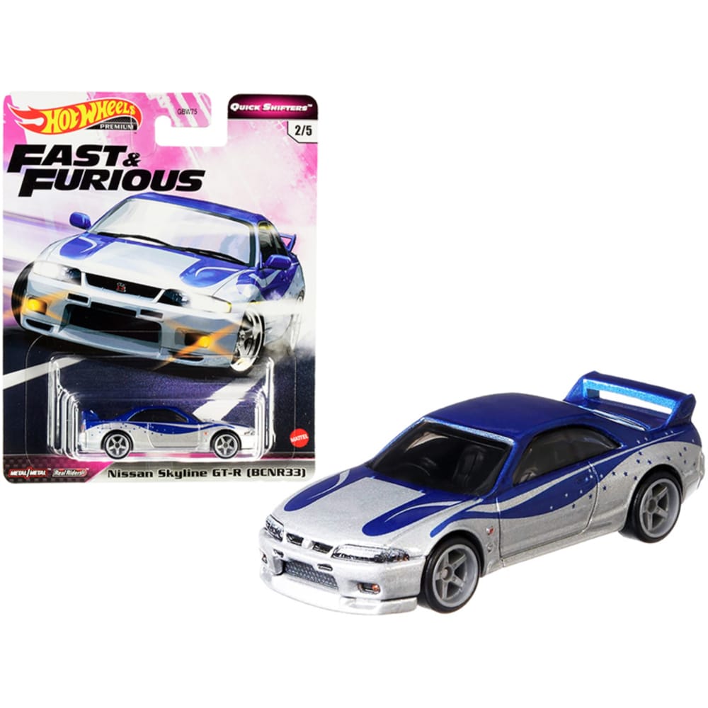 ミニカー Hotwheels FAST&d FURIOUS NET GARAGE GT-R ミニカー