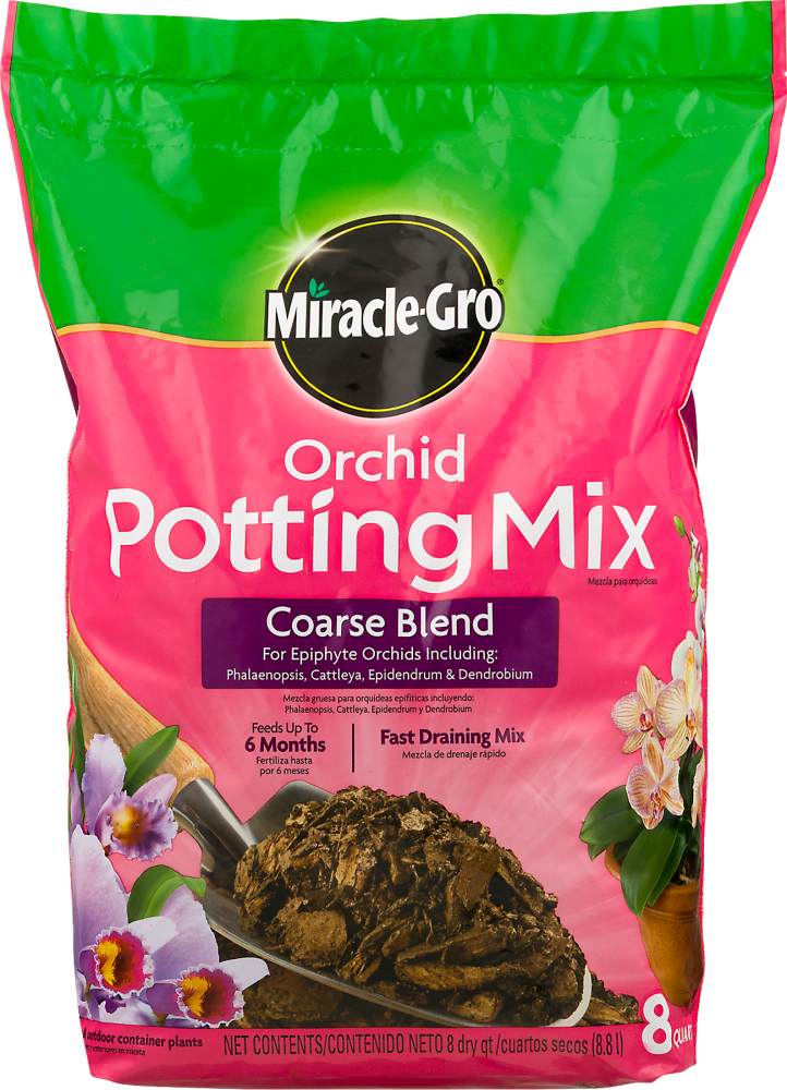 Miracle-Gro 8 Qt. 4 Lb. Coarse Blend Orchid Potting Mix 74778300