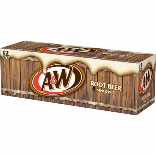 A&W® Root Beer Soda Cans, 12 pk / 12 fl oz - Pick 'n Save