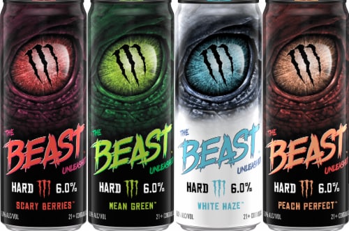 Monster The Beast™ Unleashed Flavored Hard Beverage Variety Pack
