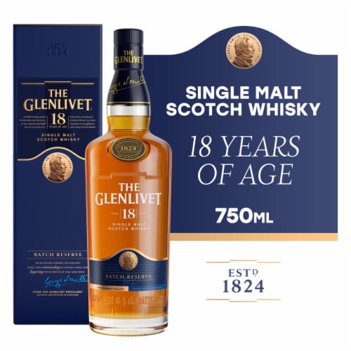 The Glenlivet Aged 18 Years Batch Reserve Single Malt Scotch