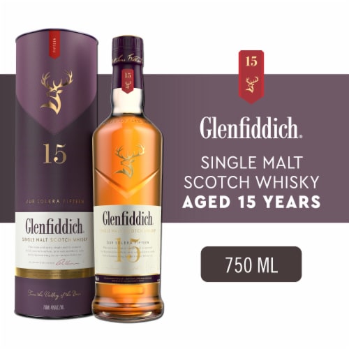 Glenfiddich® 15-Year-Old Solera Reserve Single Malt Scotch Whisky
