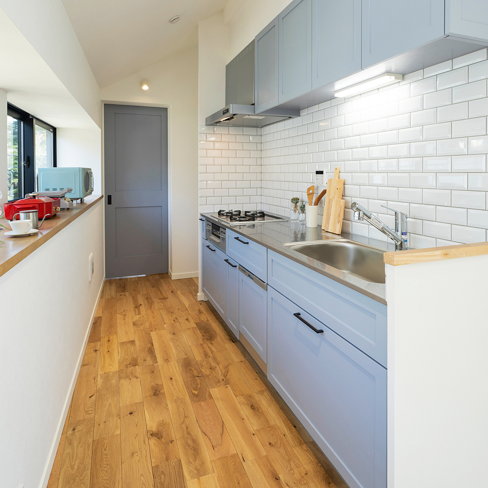 無垢フローリング「Vivid Wide オーク（UV）」UVウレタンクリア仕上げ