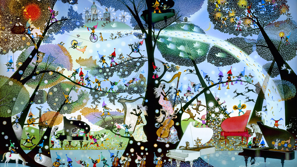 藤城清治 紙切り絵作品 オリジナルジクレー紹介｜藤城清治美術館（公式