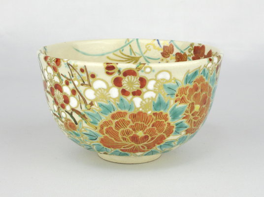 美濃焼 圓正窯 加藤正山造 茶碗（共箱） 茶道 抹茶 おしゃれ 抹茶茶碗