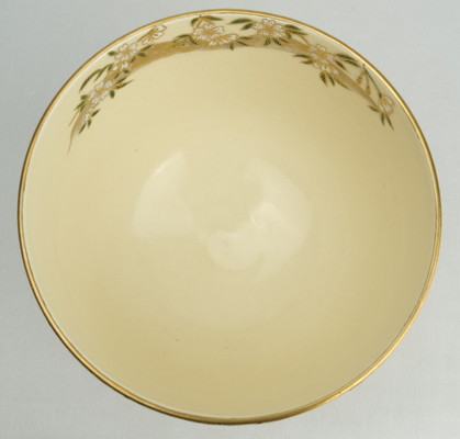 栗山園オンライン通販部 / 【出物】 色絵桜花画茶碗 清閑寺窯（杉田祥平）