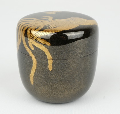 栗山園オンライン通販部 / 【出物】 輪島塗鳳凰蒔絵大棗 谷内友華