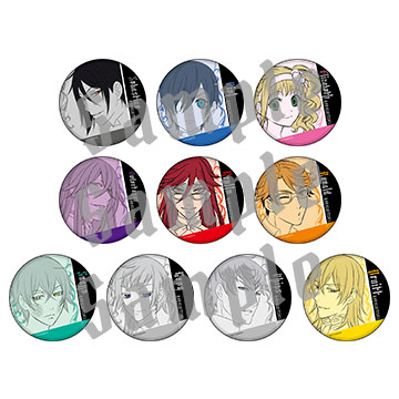 劇場版 黒執事 アニメイトカフェ アクリルスタンド＆缶バッジセット
