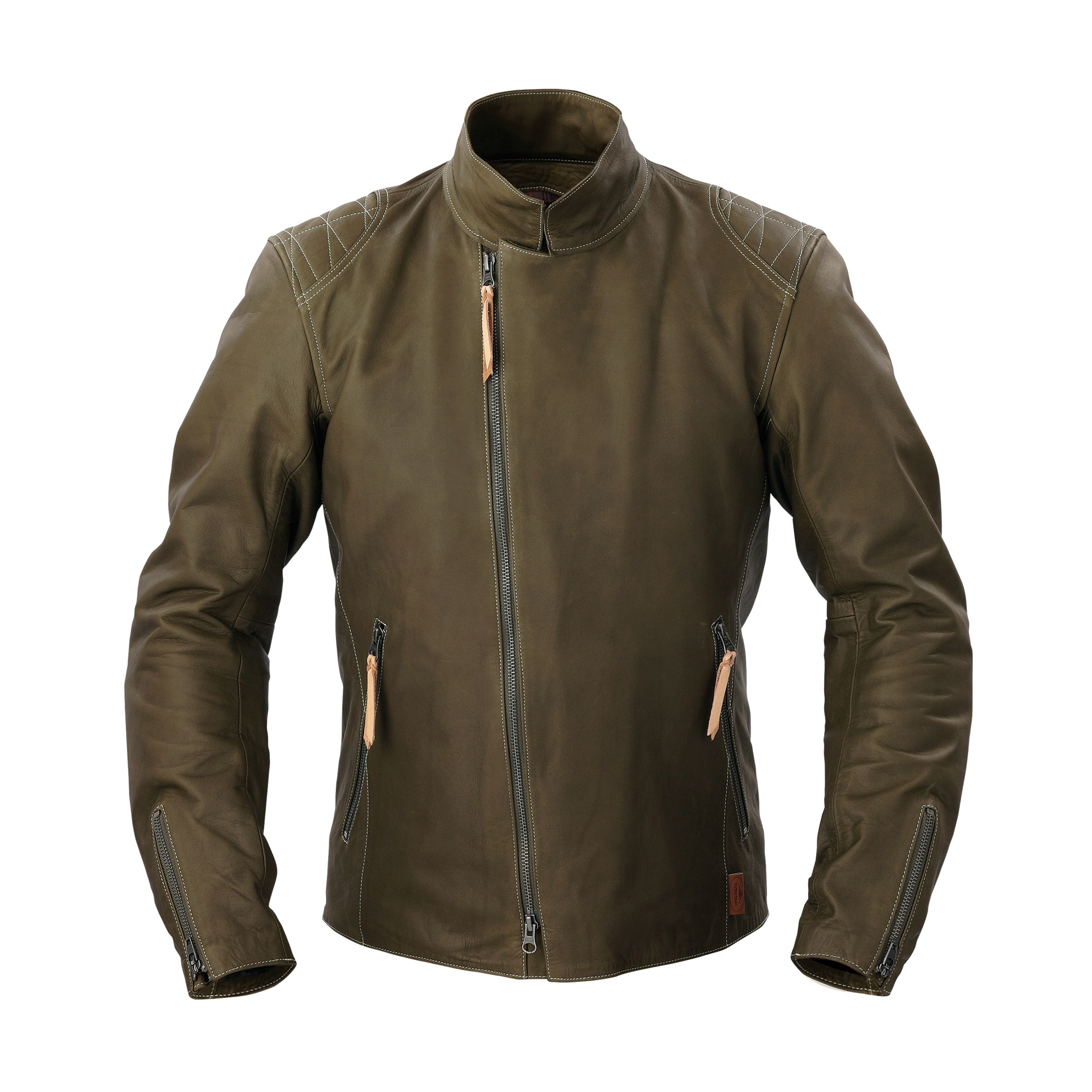K-0714 unfinished jacket II ( classic motorcycle leather jacket