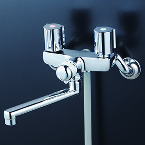 浴室用水栓：壁付2ハンドル｜商品カテゴリ｜商品サポートサイト｜水
