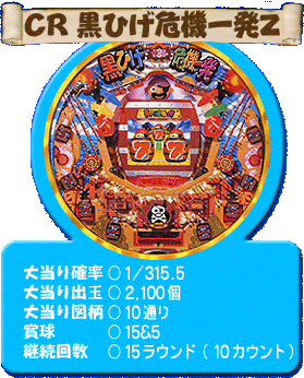 CR ぱちんこ 黒ひげ危機一発2 S80TF1