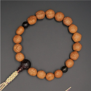 Tibetan Mala 数珠龍眼鳳眼密教チベット アンティーク