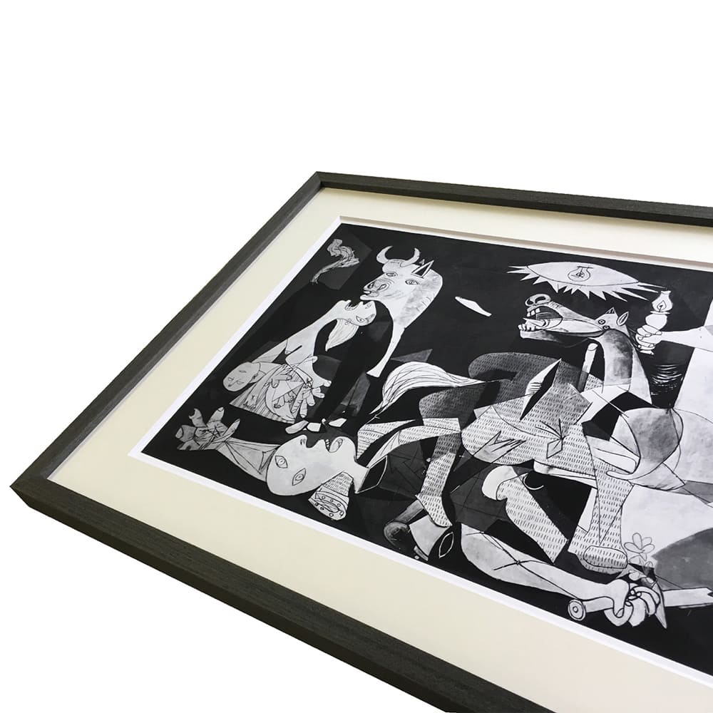 Pablo Picasso（パブロ ピカソ） Guernica アートポスター（フレーム付き）